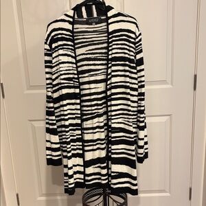 Kasper Zebra Patterned Women's Cardigan